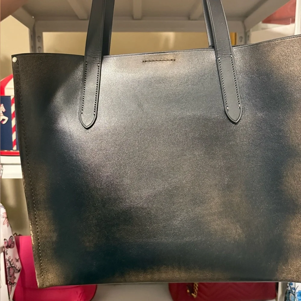 Coach Relay Brown Leather Tote Bag - Picture 3 of 8